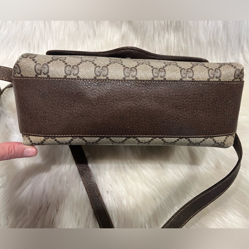 Gucci Beige and Brown Crossbody Bag - Picture 8 of 12